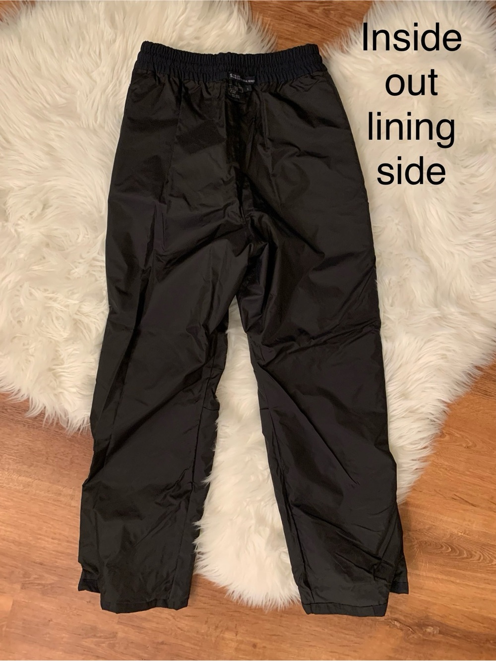 5.11 Tactical Rain Pant 48005 Sz Small Nylon NWOT - Picture 13 of 16
